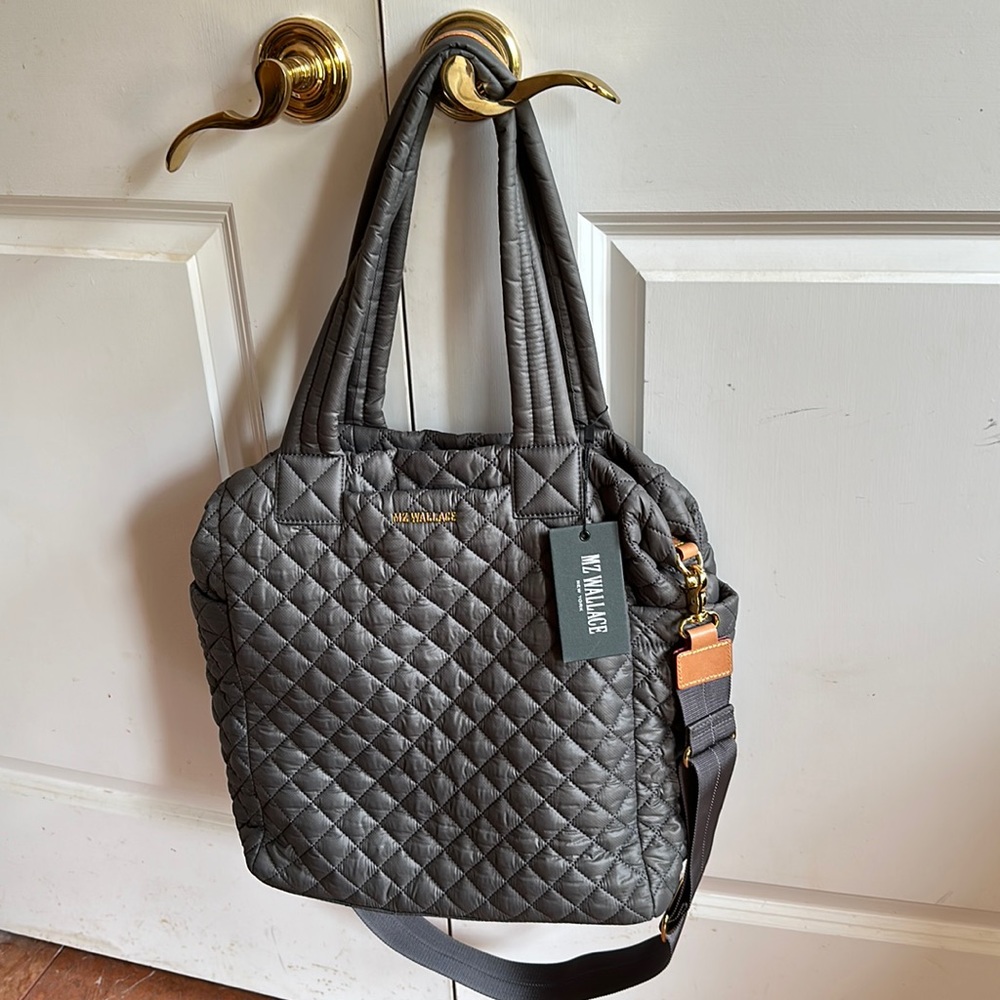 MZ Wallace Max II Tote in Magnet Rec
